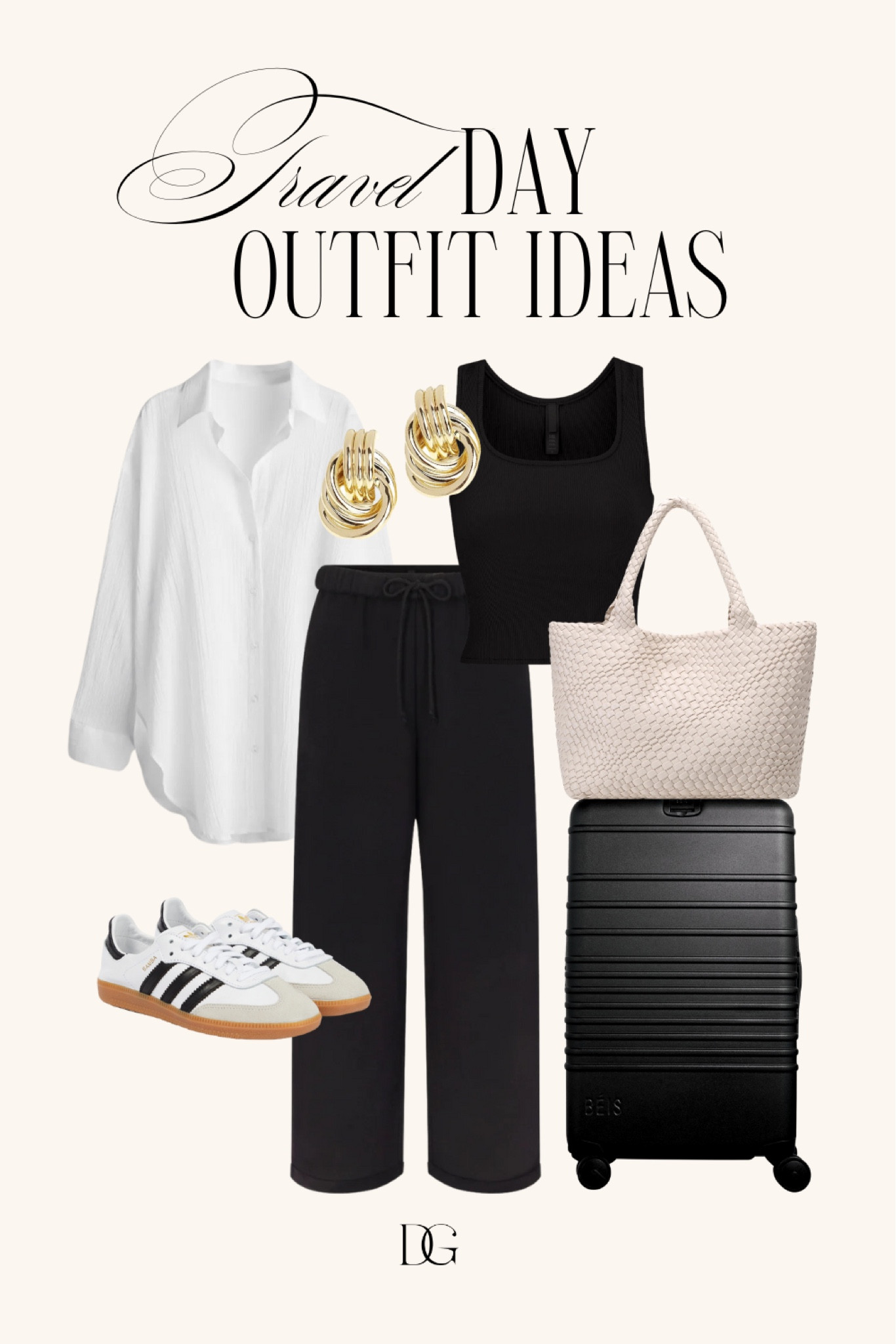 Travel Outfit Idea 〰️ travel outfits, travel look, casual outfit, casual outfits, travel looks, travel outfit inspo, travel essential, travel essentials, travel bag, travel bags, closet basics, closet staples, neutral outfits, neutral outfit, casual sneakers, matching set, loungewear set 

#LTKTravel #LTKStyleTip #LTKSeasonal