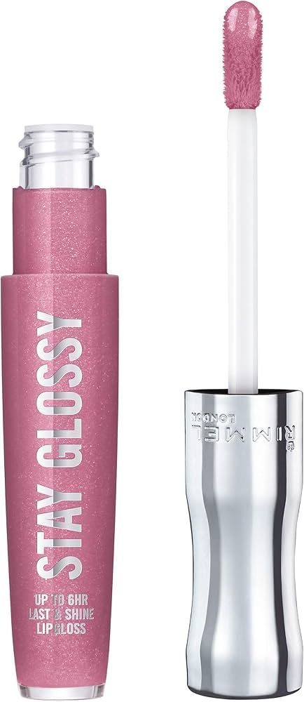 Rimmel Stay Glossy Lip Gloss - Non-Sticky and Lightweight Formula for Lip Color and Shine - 030 C... | Amazon (US)