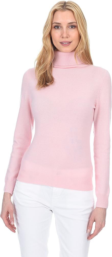 State Fusio Ribbed Turtleneck Sweater Cashmere Wool Long Sleeve High Neck Pullover for Women (Run... | Amazon (US)
