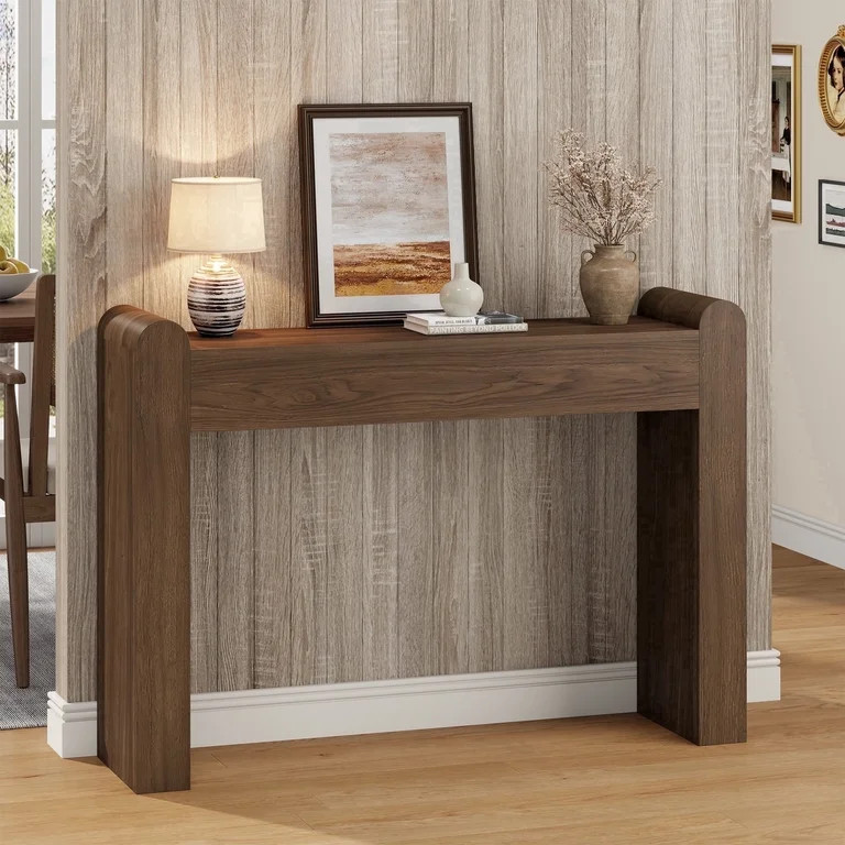 Laintene Console Table for Entryway, 47" Arc Sofa Table Behind Couch, Farmhouse Entryway Table fo... | Walmart (US)