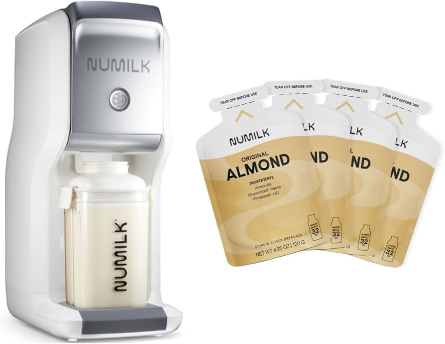 Numilk® Home Machine - 32oz Nut Milk Maker - Plant-Based Milk in 60 Seconds - As Seen on Shark T... | Amazon (US)