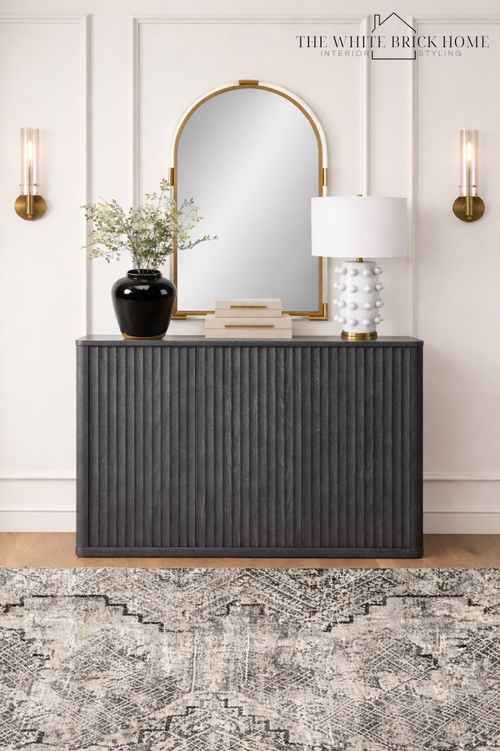 Amazon home finds! Affordable Amazon finds that look high end come together run this modern traditional entryway - proving you don’t need a designer budget to achieve a polished look. 

🖤🖤

Amazon, Amazon home, Amazon cabinet, table lamp, wall sconces, wall mirror, home decor, home design, home send, vase, faux greenery, home design, entryway, foyer furniture, foyer decor, foyer ideas, home ideas, area rug, Amazon, Amazon furniture, Amazon home decor, decor under $50 


#LTKFindsUnder100 #LTKHome #LTKFindsUnder50