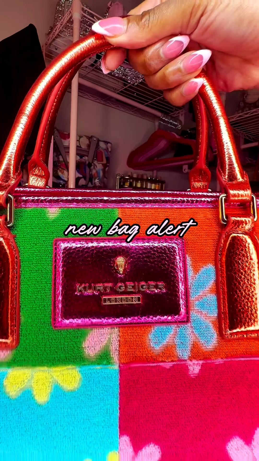 my new Kurt Geiger Tote 💚🌸🧡💕| just in time for spring ☀️🍃

I gottttta find some cute charms for herrr 😍

#LTKSaleAlert #LTKWorkwear