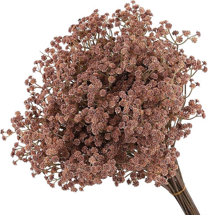 10PCS Gypsophila Floral Vintage Artificial Babies Breath Flowers Bulk Real Touch Flowers for DIY ... | Amazon (US)