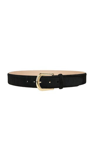 B-Low the Belt Kennedy Calf Hair Belt in Black. - size S | Revolve Clothing (Global)