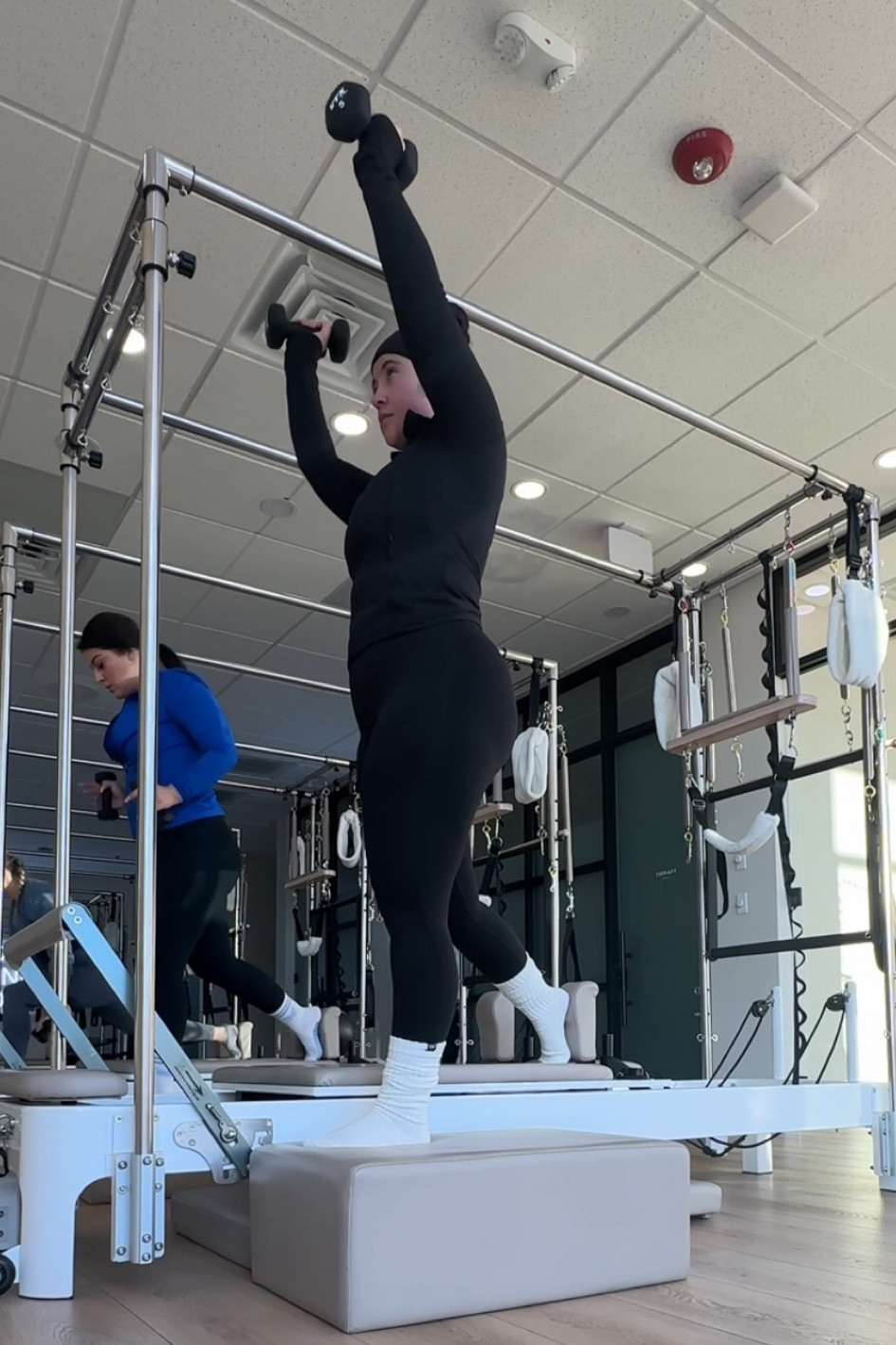 All black Pilates fit today 🖤 

#pilates 

#LTKFindsUnder100 #LTKMidsize #LTKActive