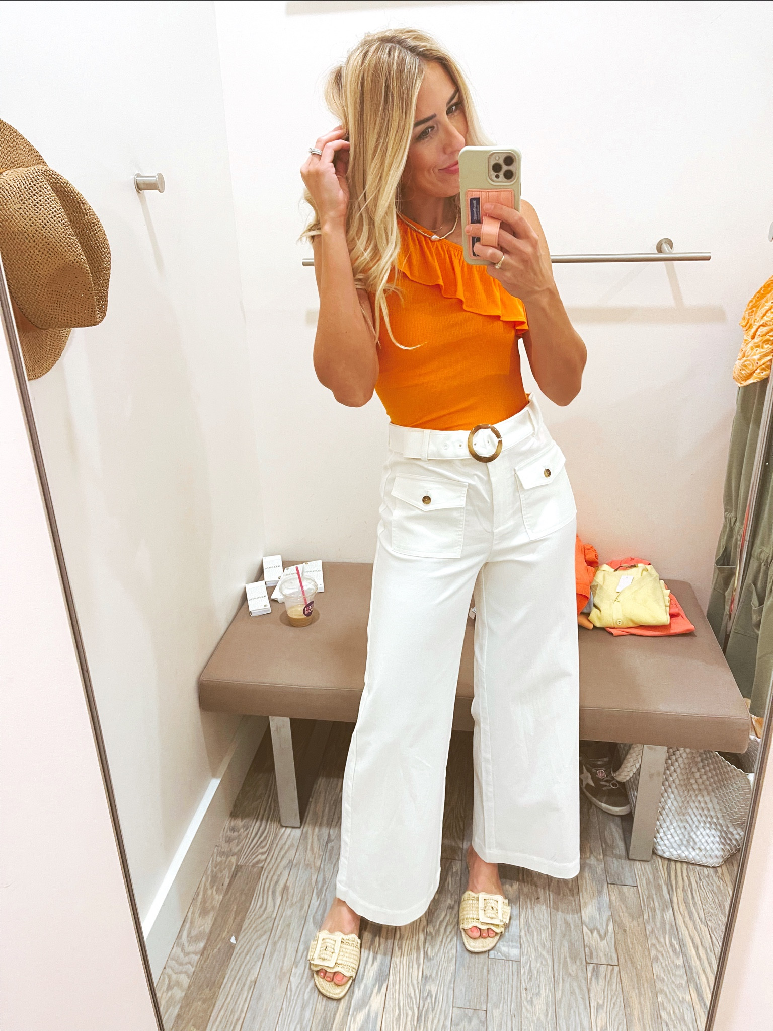 #LOFT fit for #HOCautumn 

#HOCorange 

#LTKunder50 #LTKsalealert #LTKunder100