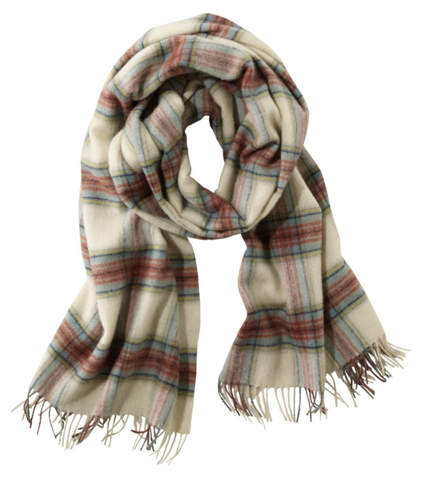 L.L.Bean Wool Scarf, Plaid | L.L. Bean