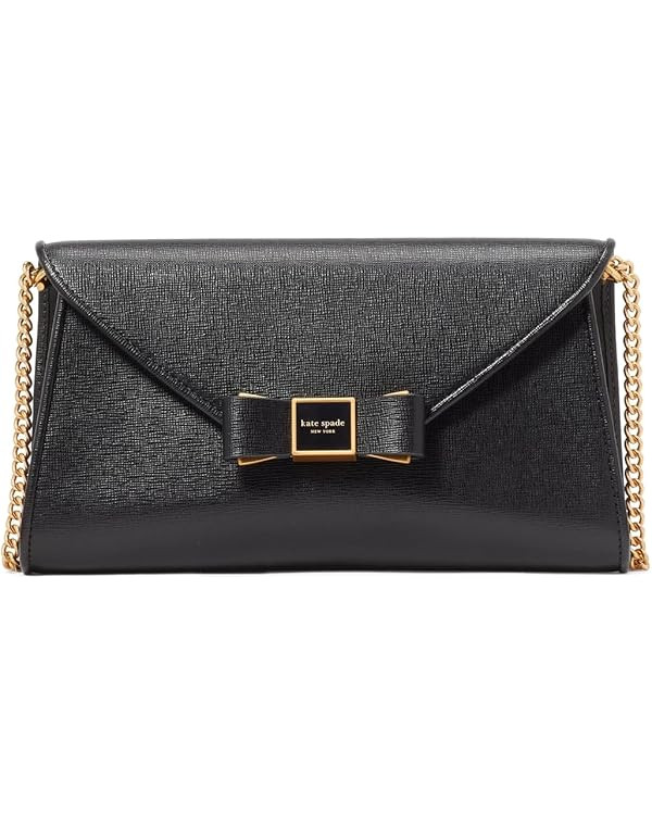 Kate Spade New York Morgan Bow Embellished Saffiano Leather Envelope Flap Crossbody | Amazon (US)