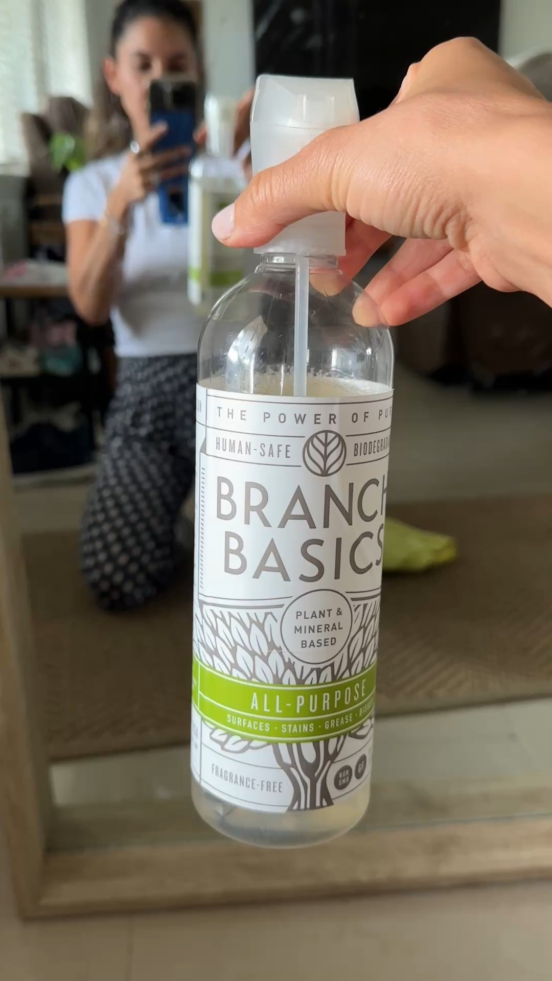 I love branch basics for any cleaning around the house! I use it for cleaning bathrooms, counters, toilets, windows, mirrors! And it’s non toxic and fragrance free! 

#LTKFindsUnder50 #LTKFindsUnder100 #LTKFamily