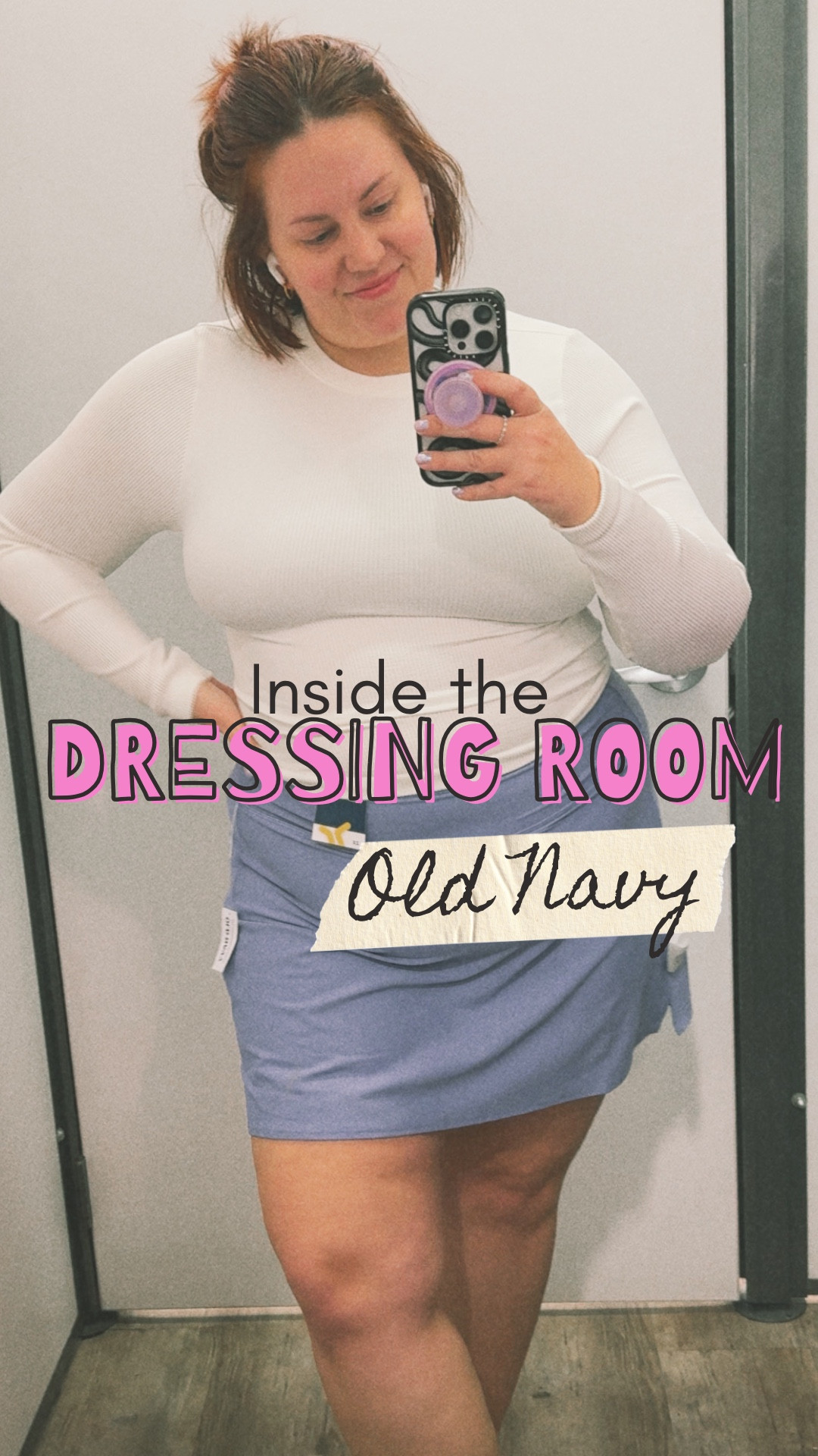 In the dressing room at Old Navy! I’m wearing size XXL in all items and am 240lbs and 5’7



#LTKPlusSize #LTKActive #LTKFitness