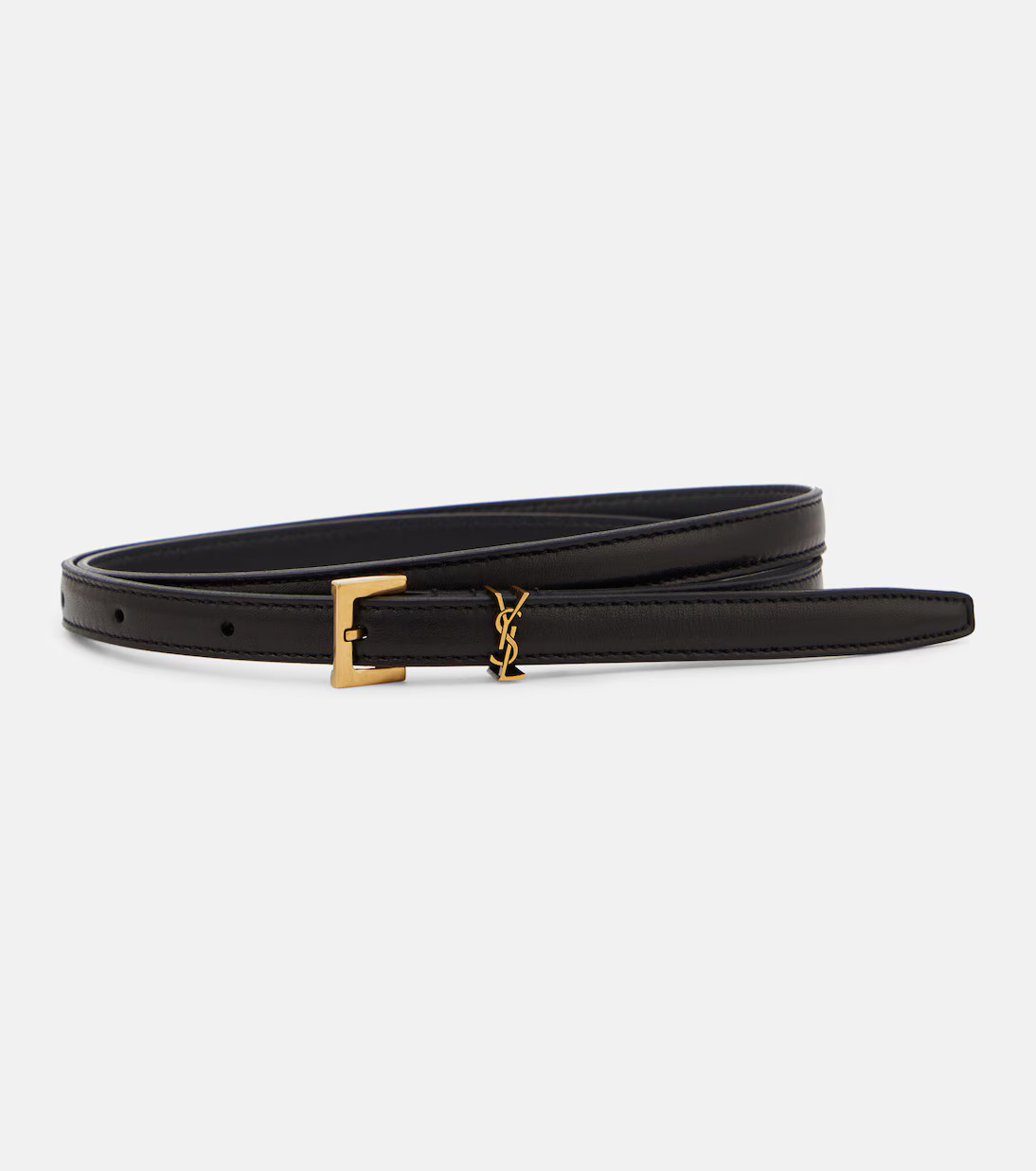 Cassandre slim leather belt | Mytheresa (UK)