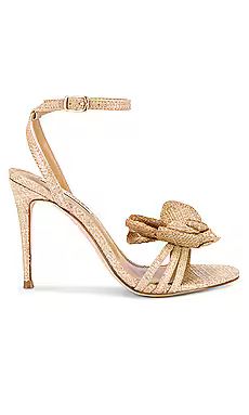 Steve Madden Excite Heel in Natural Raffia from Revolve.com | Revolve Clothing (Global)