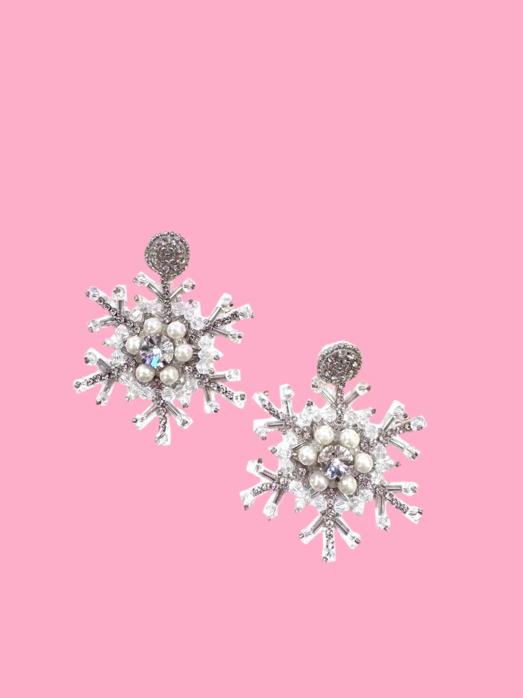 Snowflake Earrings | Teggy French