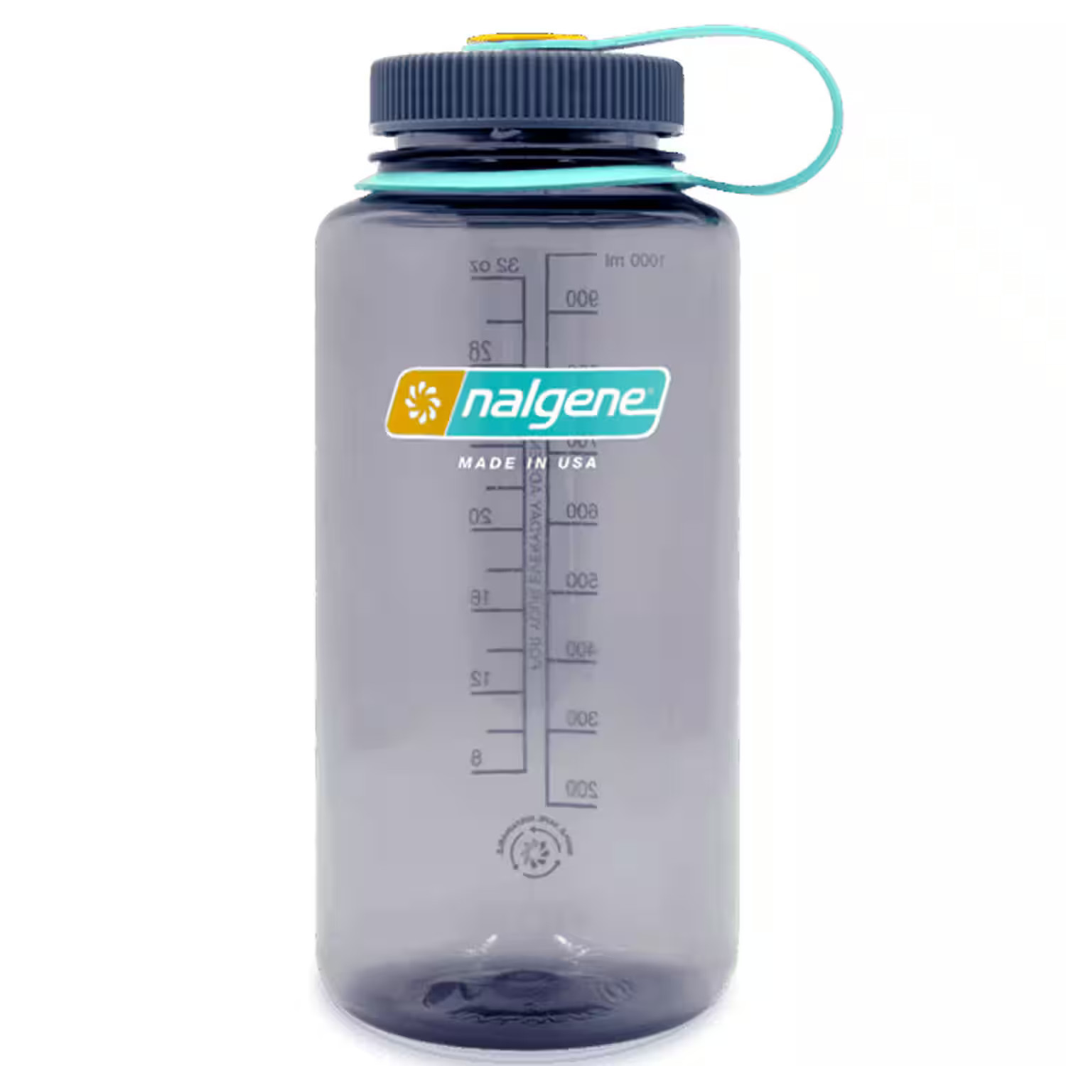 Nalgene - Sustain 32 oz. Wide Mouth Water Bottle - Aubergine | Best Buy U.S.