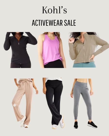 Kohls activewear sale! 

#LTKsalealert #LTKstyletip #LTKfitness