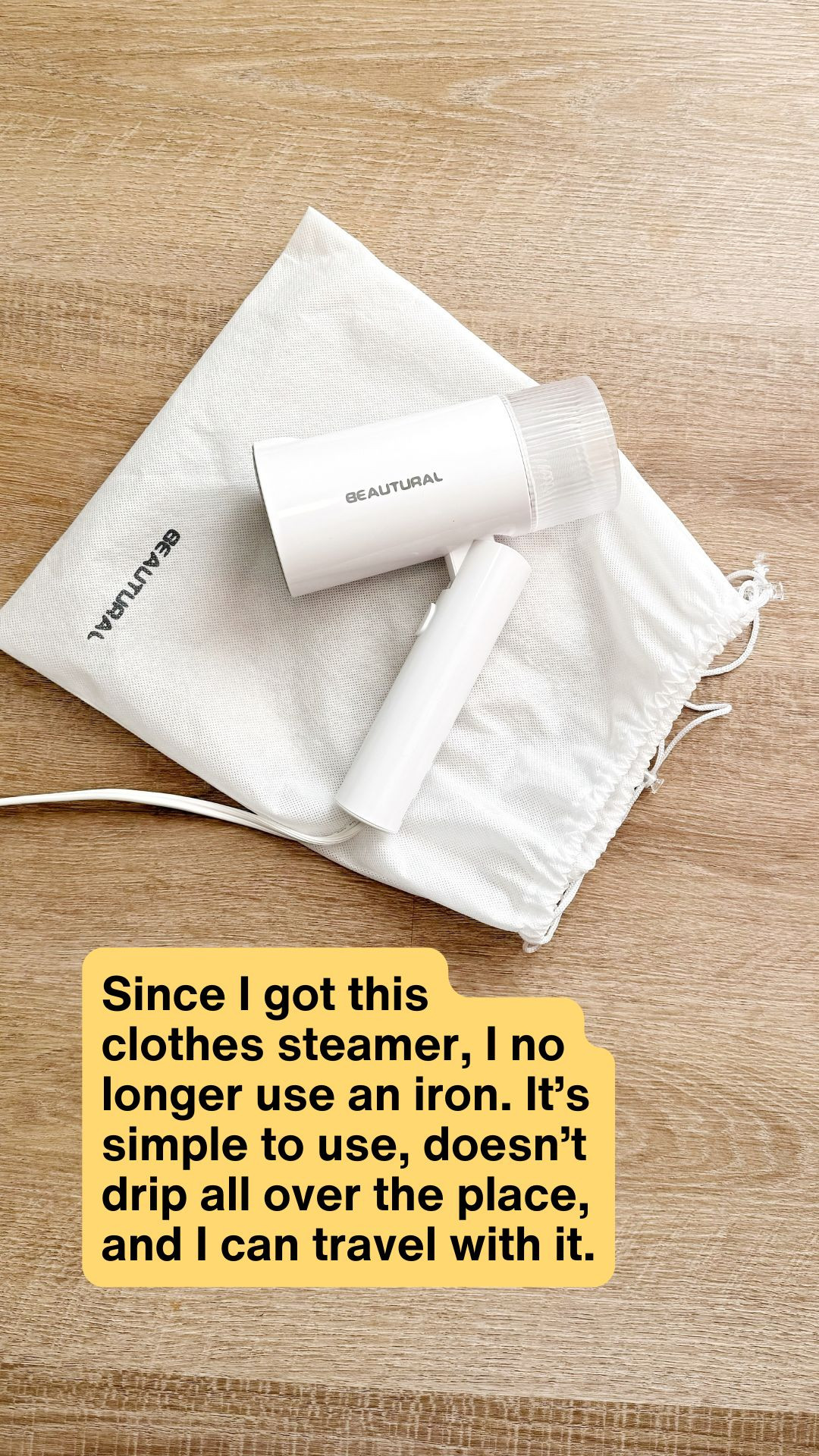 I never liked to iron my clothes, so until I got this clothes steamer, I would leave the house with wrinkled clothes sometimes. Now I quickly remove wrinkles from my clothes in just a few minutes and with little setup.
#clothessteamer #amazonfind 

 

#LTKGiftGuide #LTKHome