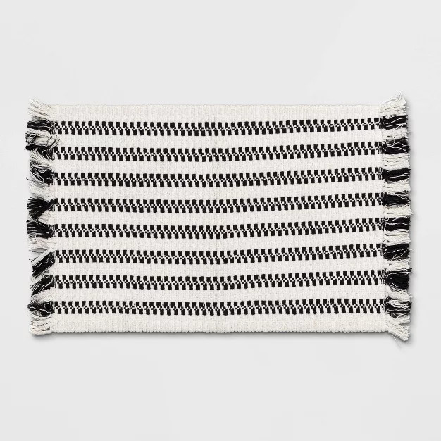 27"x45" Accent Rug Black & White - Pillowfort™ | Target