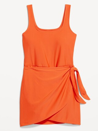 Side-Tie Swim Dress | Old Navy (US)
