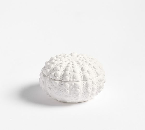 Coral Lidded Catchall Box | Pottery Barn (US)