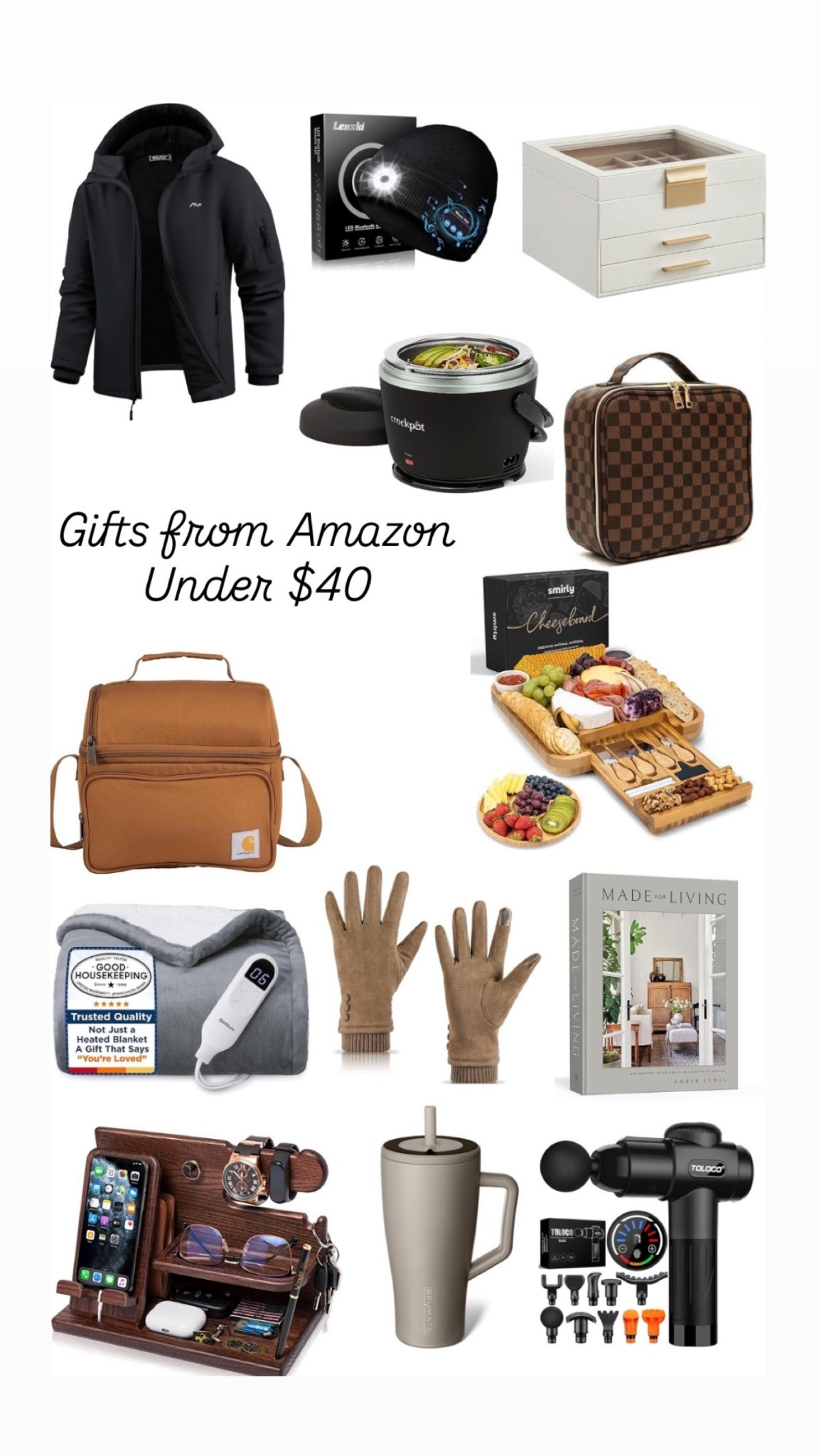 Gifts for her & him from Amazon under $40! 

#LTKGiftGuide #LTKFindsUnder50 #LTKHome