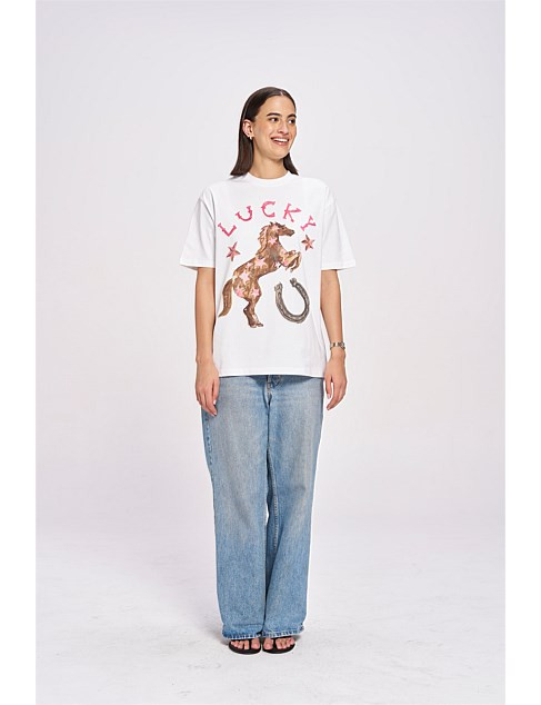 Maku Lucky Oversize T-shirt | David Jones | David Jones (Australia & New Zealand)