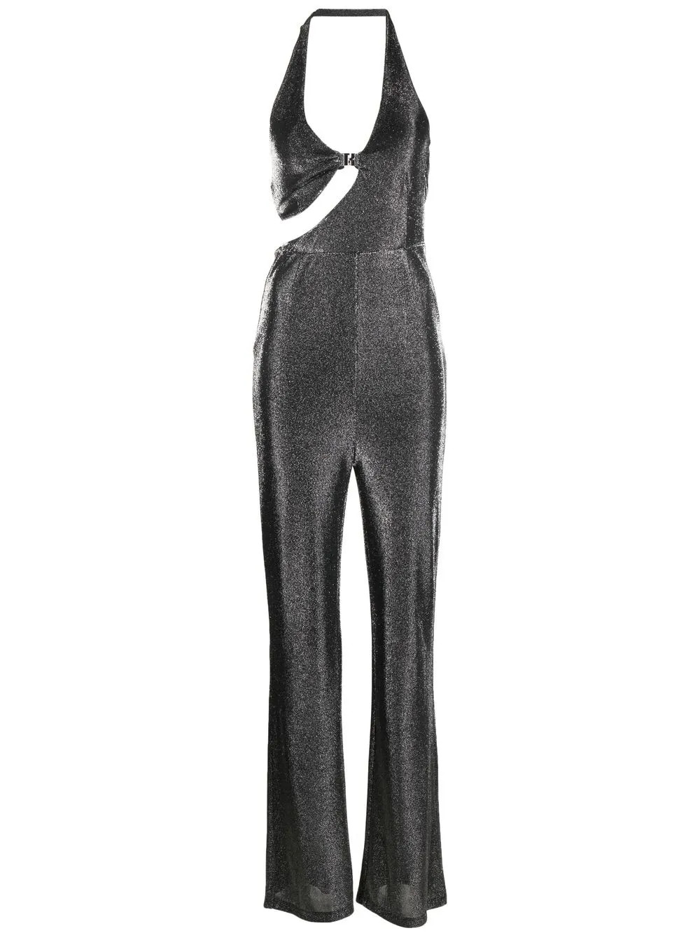 glitter-embellished cut-out jumpsuit | Farfetch Global