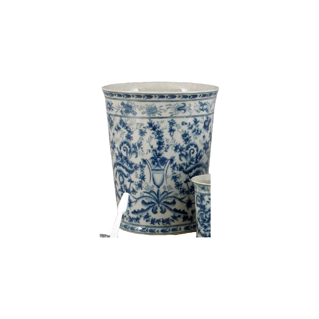 Ceramic / Porcelain Open Waste Basket - 2 Gallons | Wayfair North America