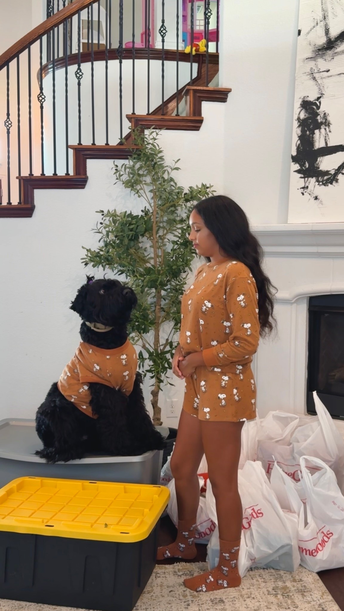 Matching dog and dog mom outfit 🍂🥜🍁🎃

#dogmom #pets #dogoutfit #fall #autmn 

#LTKPets #LTKSeasonal #LTKFindsUnder100