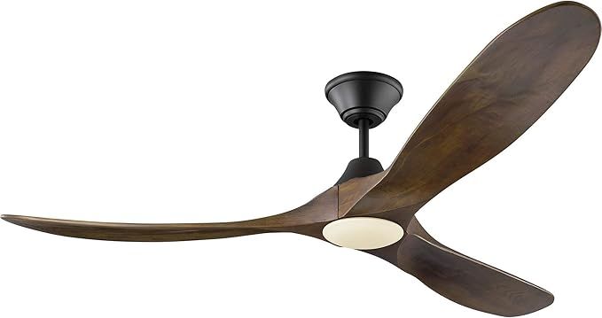 Monte Carlo 3MAVR52BKD Maverick II Energy Star 52" Ceiling Fan with LED Light and Hand Remote Con... | Amazon (US)