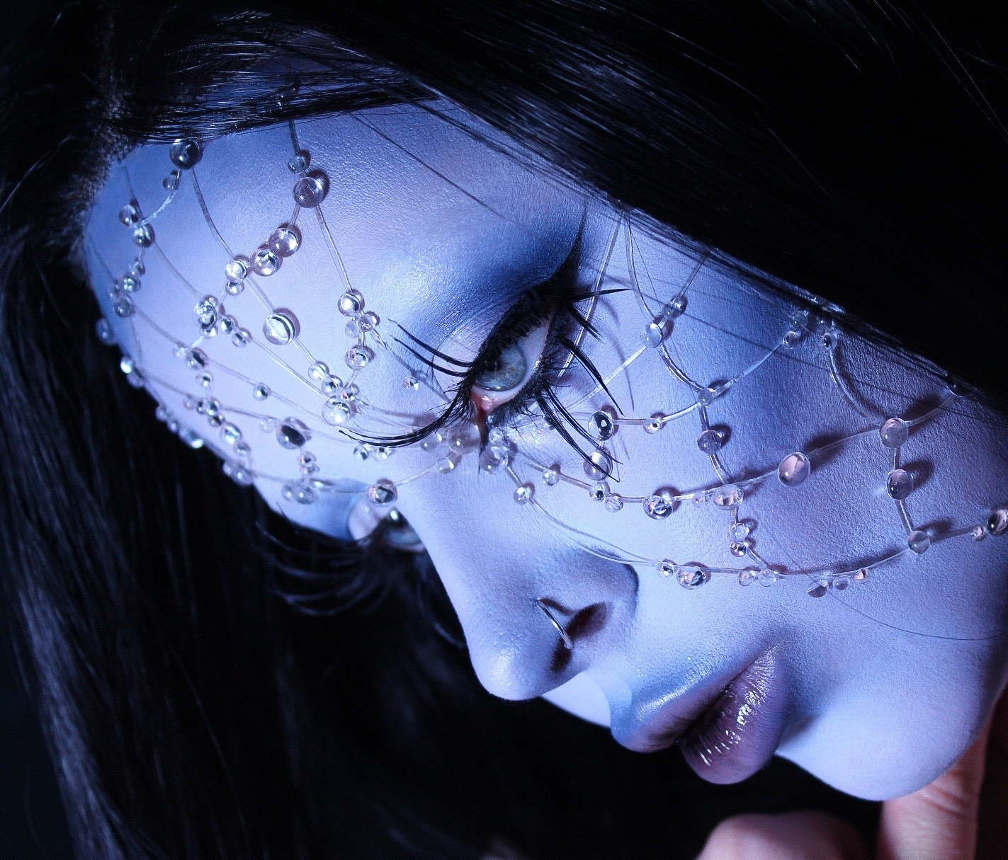 Taki Tober spider web 🕷️🕸️ 

#LTKBeauty #LTKHalloween