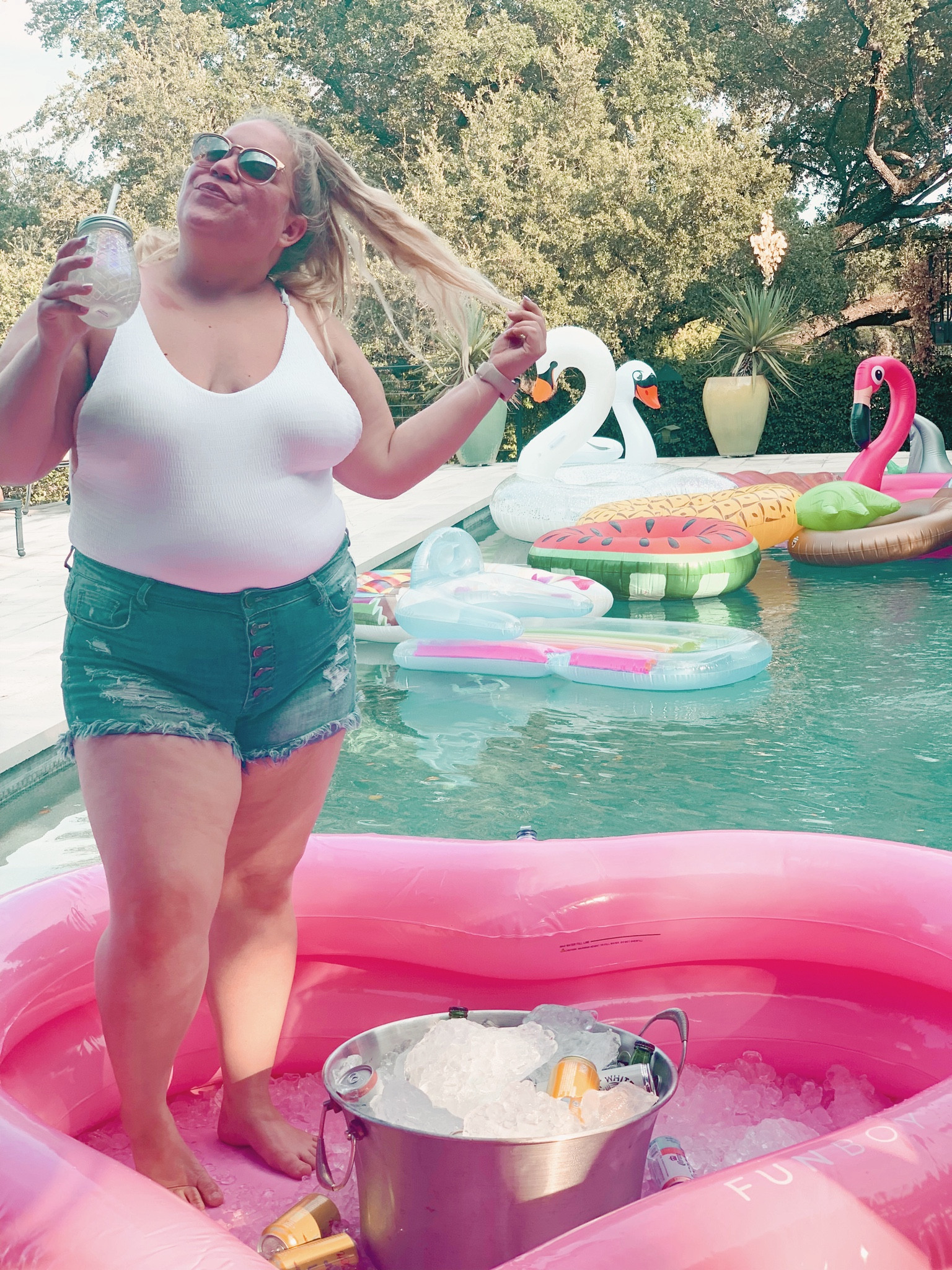 You need this Funboy mini pool/float this summer 💗

#LTKswim #LTKSeasonal #LTKGiftGuide