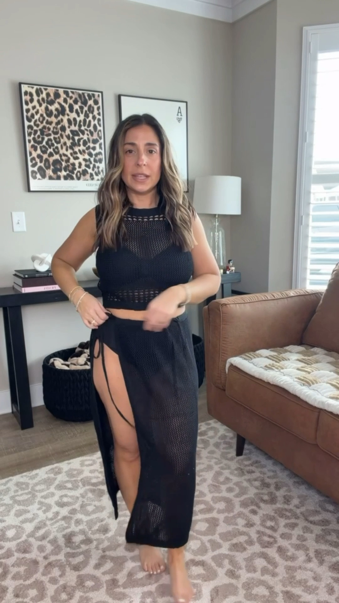 Have I told you I’m ready for swim season yet?!? This two piece coverup is absolutely stunning. It’s equal parts sexy, classy and gives such great coverage while being super flattering. I 100% recommend it to anyone that’s looking for a unique coverup that isn’t the standard linen button up. 
Beach finds, 2-piece black swim coverup 

#LTKMidsize #LTKSeasonal #LTKPetite