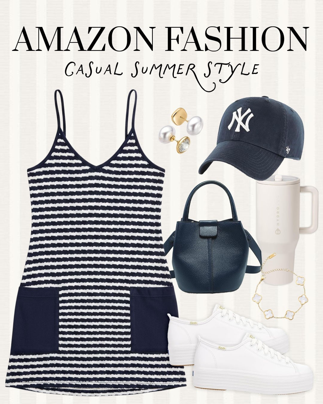 Cute summer athleisure look! 

#amazonfinds

Amazon finds. Amazon fashion. Amazon summer style. Amazon athleisure dress. Amazon platform sneakers. Amazon navy summer style.

#LTKootd #LTKgrwm #LTKSeasonal