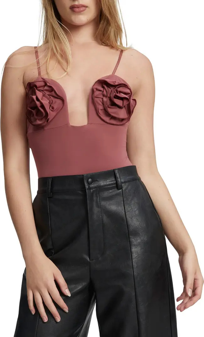 Bardot Paloma Rosette Bodysuit | Nordstrom | Nordstrom