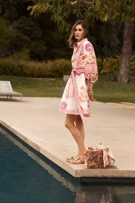 Sue Sartor Flounce Shorty Dress | Anthropologie (US)