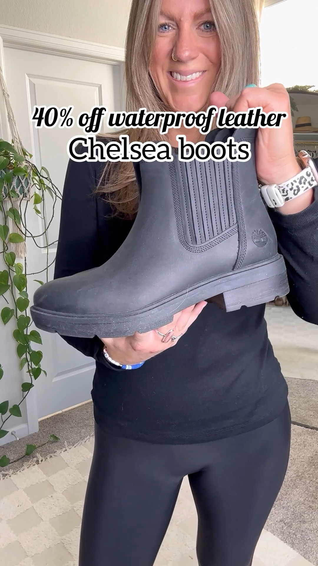 40% off Chelsea boots - waterproof leather! Tts (11) and come in 4 colors 

#LTKSeasonal #LTKSaleAlert #LTKShoeCrush