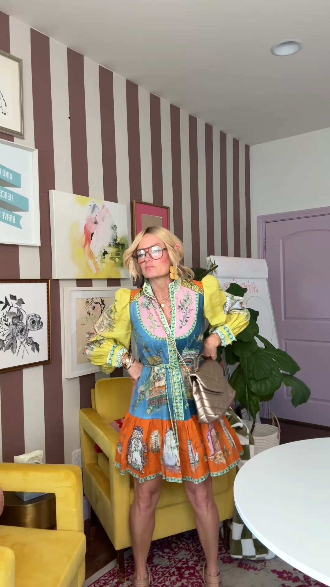 This stunning dress is full of pops of color & wonderful for a wedding or event! #wedding #weddingguest #springdress 

#LTKSeasonal #LTKStyleTip #LTKWedding