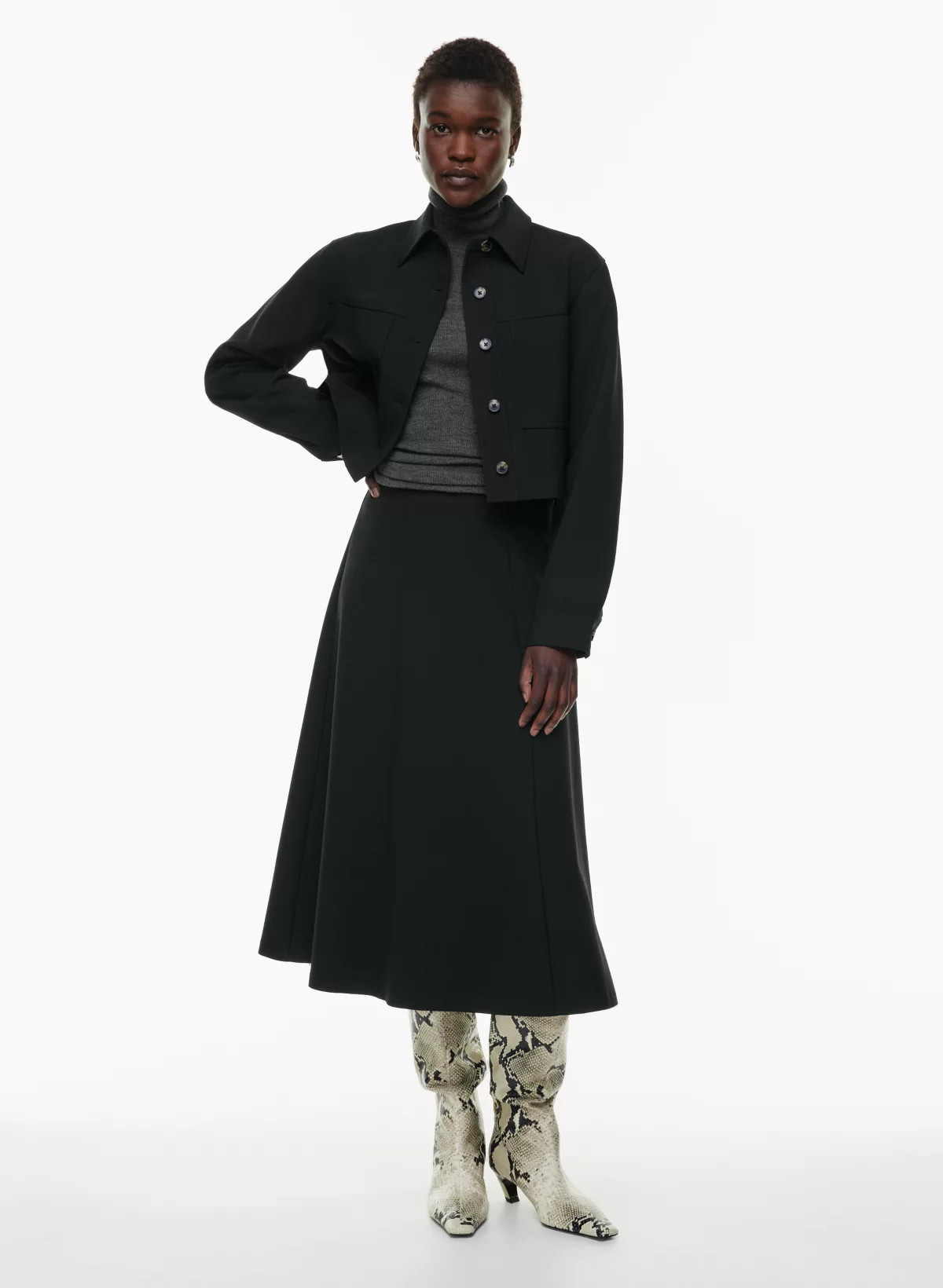 LITTLE CROPPED JACKET | Aritzia