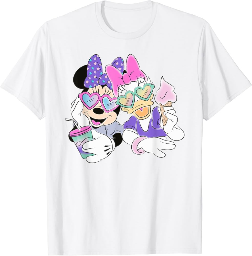 Disney - Minnie Mouse and Daisy T-Shirt, Blue, Small | Amazon (US)