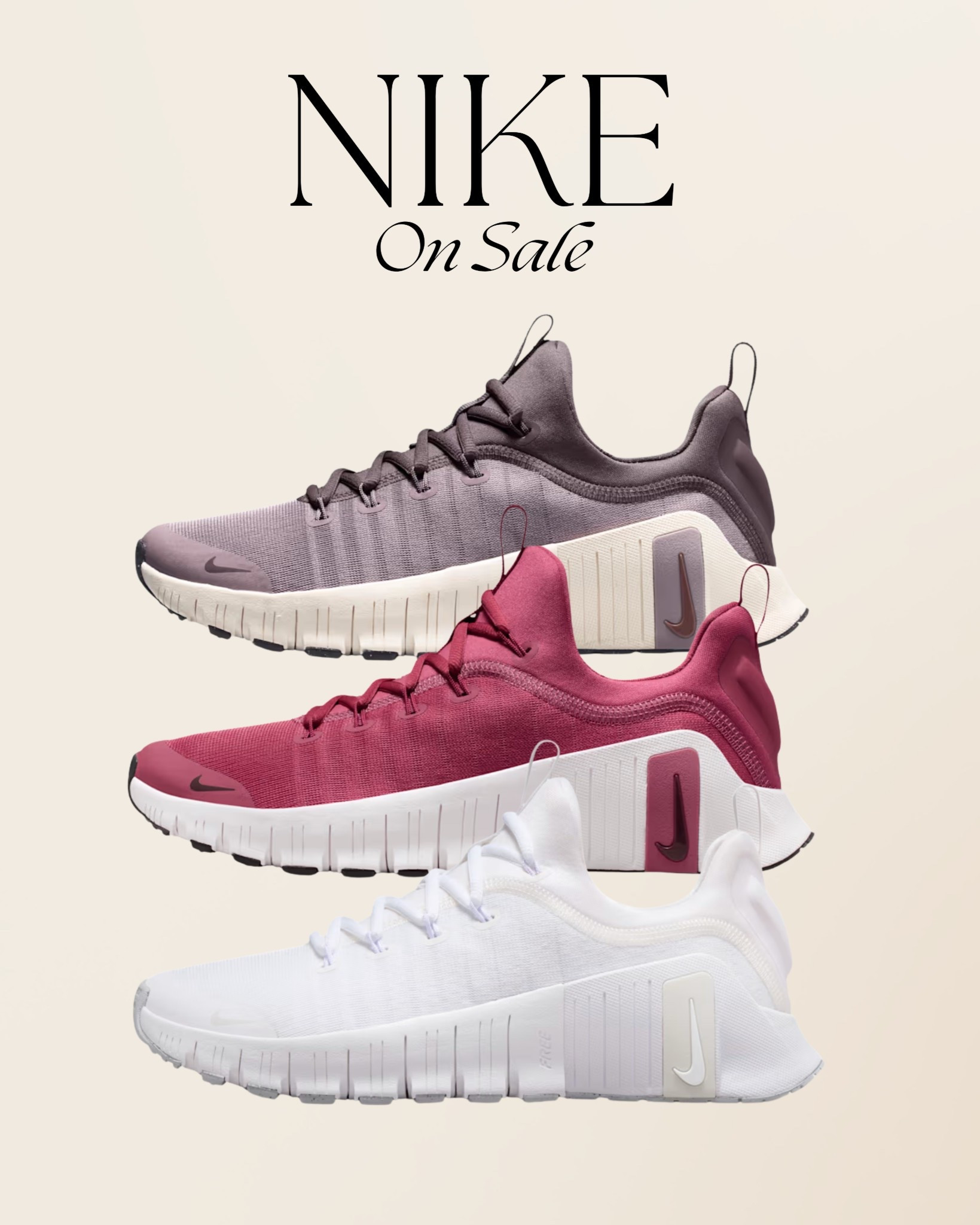 Nike Metcons are rarely on sale!  Use GEARUP for extra 20% off. 

#LTKmomlife #LTKActive #LTKfitnessgoals