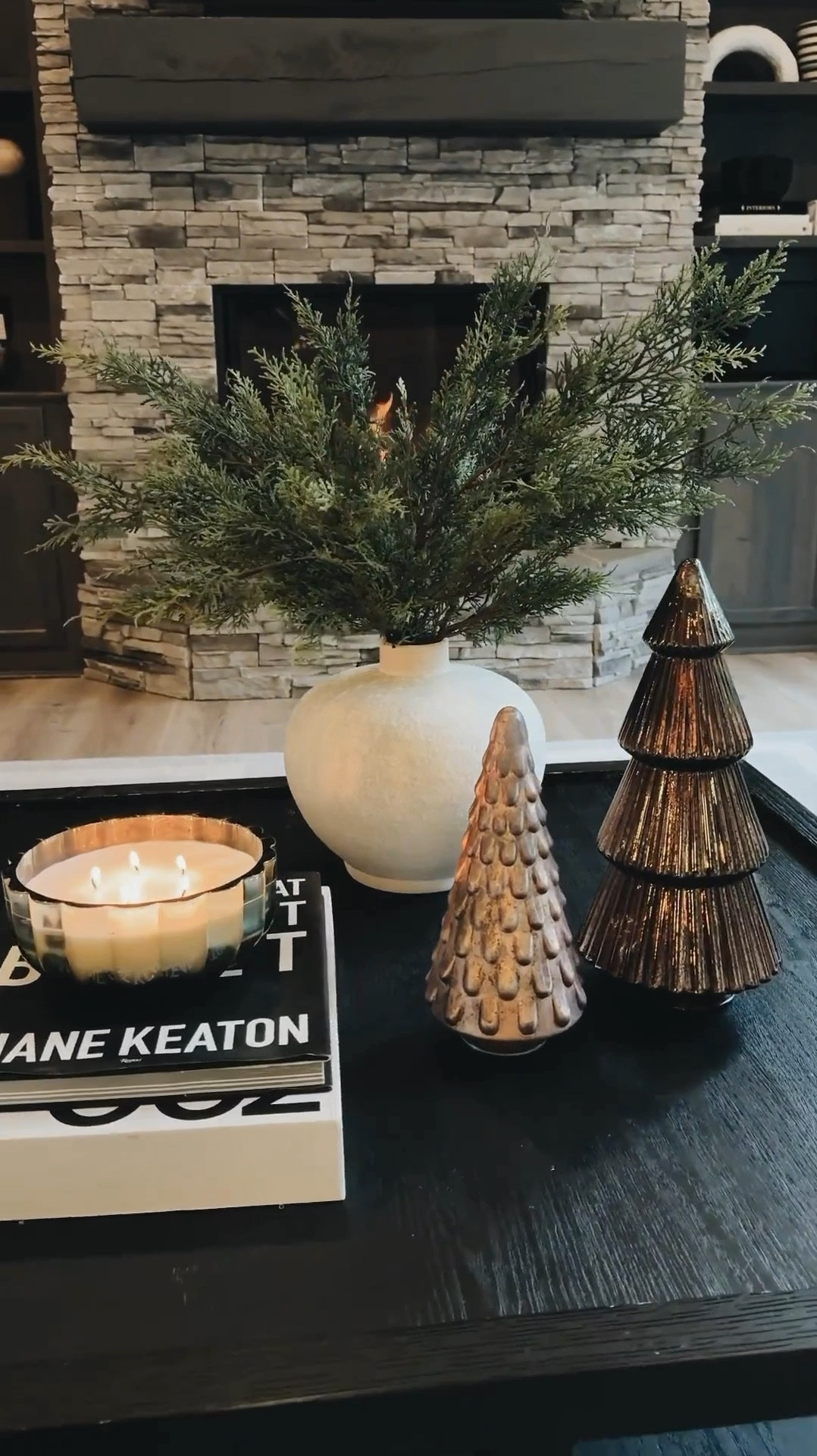 Simple, beautiful and neutral holiday decor. I set this up on our coffee table. It elevated our living room space. 

#LTKHoliday #LTKSeasonal #LTKStyleTip