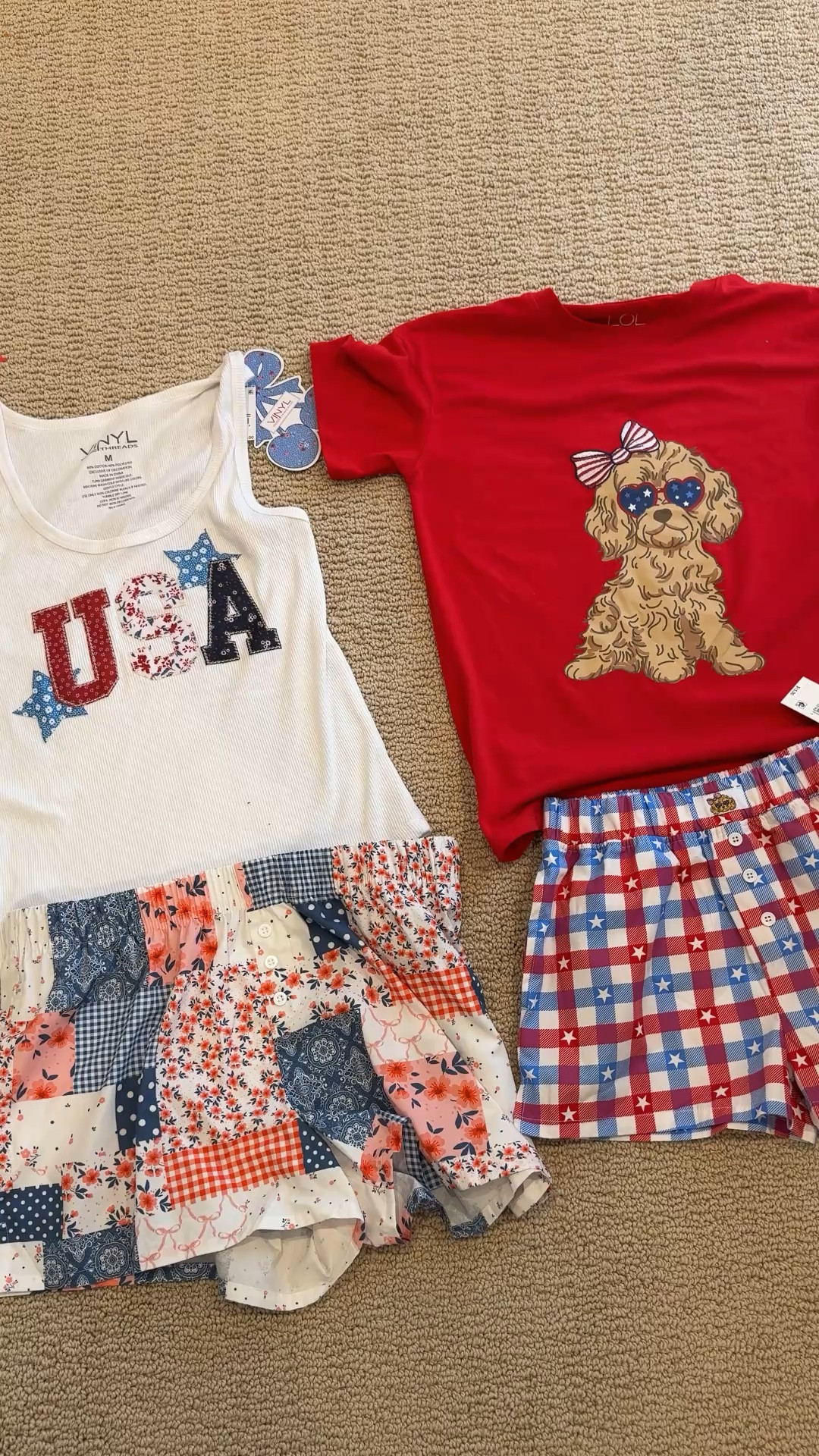 Mom & mini 4th of July outfits!  How cute is the little girls outfit and the boxer shorts for both! I love them!
Target

#target @target 


#ad

#LTKmomlife #LTKSeasonal