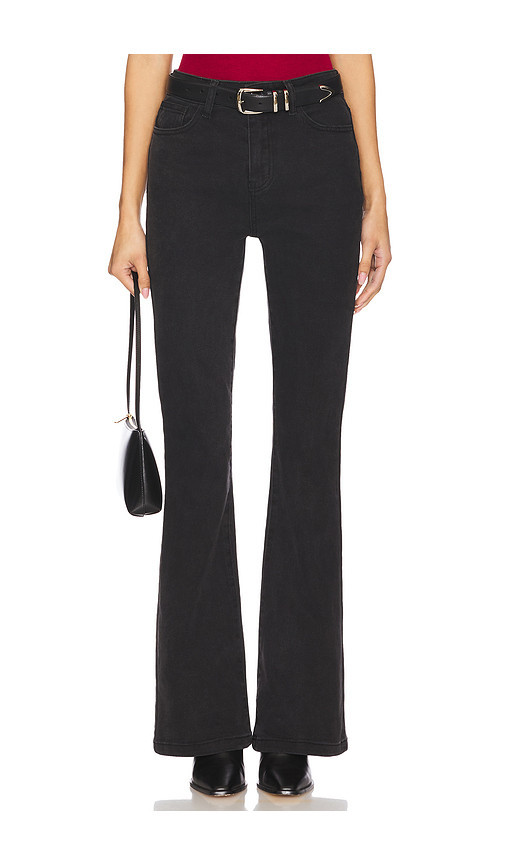 superdown Mary Flare Jeans in Black. Size L. Also in XL. | Revolve Clothing (Global)