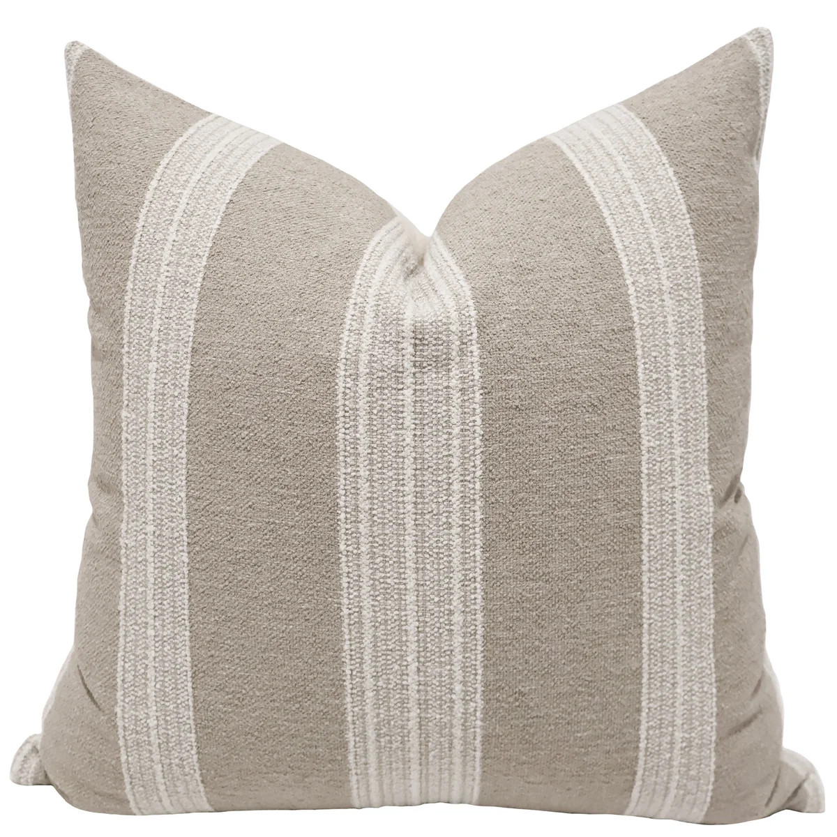 Ivory Ridge Stripe Pillow Cover | Hackner Home (US)