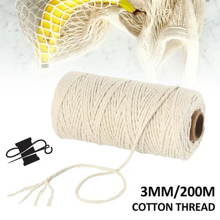 HOTBEST Cord Cotton Kitchen Twine Cotton Rope Cooking String Handmade Soft Cord Rope Cooking Gadgets | Walmart (US)