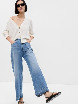 Linen-Blend Cardigan | Gap (US)