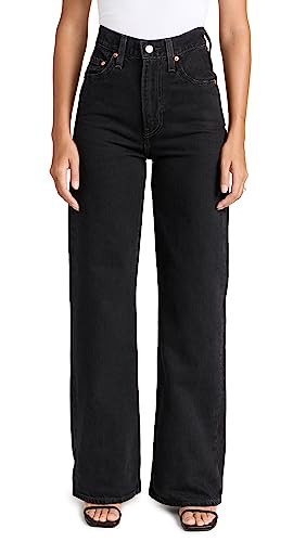 Levi's Women's Ribcage Wide Leg Jeans, Rosie Posie, 31 | Amazon (US)