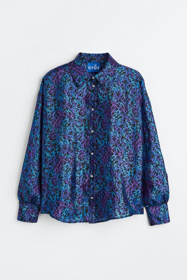 Ginacras Shirt - Blue - DAMES | H&M NL | H&M (DE, AT, CH, NL, FI)