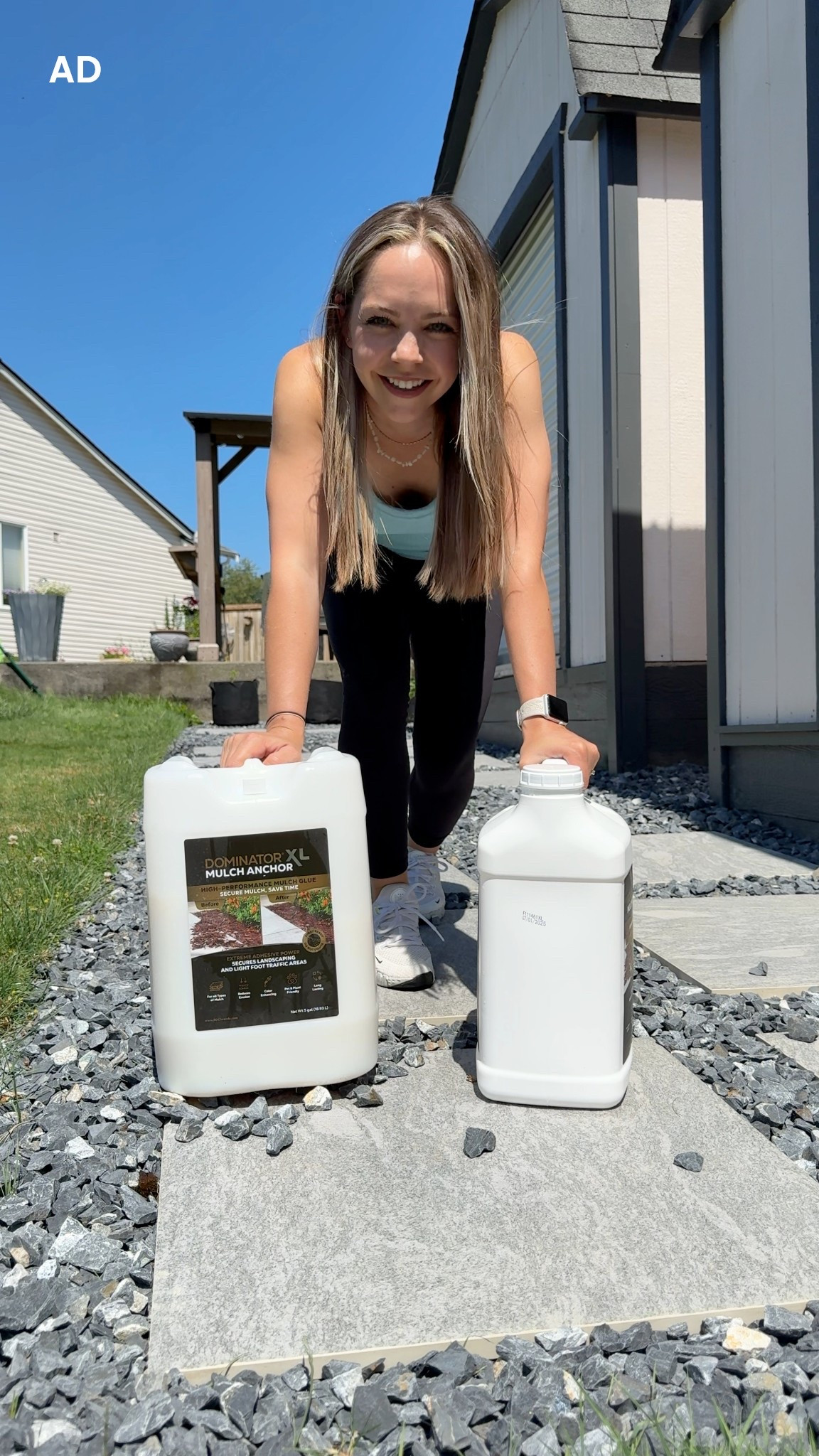 I’ve been on a mission to simplify outdoor projects—and this find from @loweshomeimprovement just made that way easier. 🙌🏼
These landscaping rocks around our shed used to shift constantly, and I was over it. I used this mulch glue to lock them in place, and it worked like a charm. Easy to apply, dries clear, and 24 hours later... those rocks aren’t going anywhere. 💪🏼
This is one of those unexpectedly satisfying upgrades that makes your outdoor space look cleaner and stay that way.
🛒 Linked the exact product I used right here so you can grab it for your next project.
 #ad #lowespartner #DIYlandscaping #LTKhome #NewAtLowes
